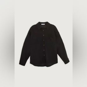OAK + FORT Oversized Knit Shirt
